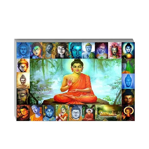 Buddha Wall Posters Laminated on Sunboard