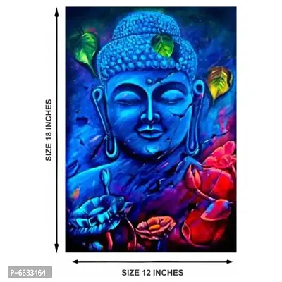 Voorkoms Lord Gautam Buddha Ji Sunboards Design For Home Deacute;cor Living Room-thumb2