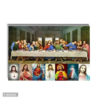 Voorkoms Jesus Sunboard The Last Supper Leonardo da Vinci Wall Poster For Living Room Home Deacute;cor