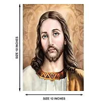 Voorkoms Heart of Jesus |Christian God Sunboard Jesus Poster Jesus Love Religious Poster-thumb1