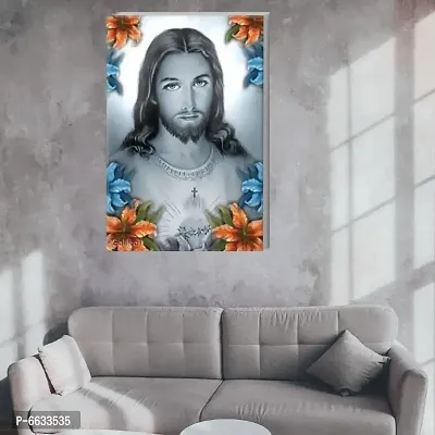 Voorkoms Love U Jesus Sunboard and Decal Living Room and Office For Living Room Home Deacute;cor-thumb3