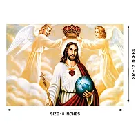 Voorkoms Jesus Love Angel Laminated Sunboard Gods Christian Wall Poster For Living Room Home Deacute;cor-thumb1