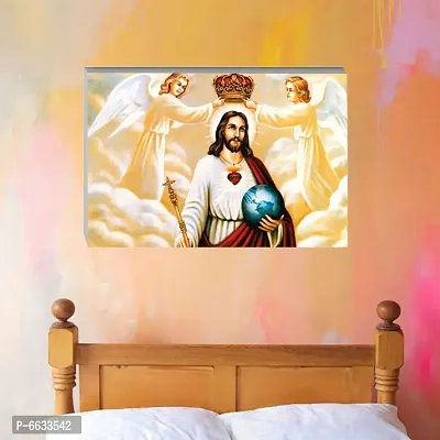 Voorkoms Jesus Love Angel Laminated Sunboard Gods Christian Wall Poster For Living Room Home Deacute;cor-thumb3