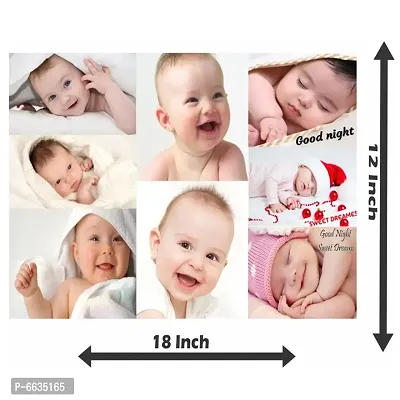 Voorkoms Cute Baby Poster Smiling Baby Sunboard HD Baby Sunboard for Kids Room Decor-thumb3