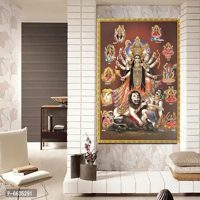 Voorkoms Decor Villa Durga Mata Ji Sunboard Gods For Living Room Home Deacute;cor Sunboard