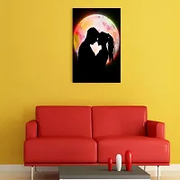 Voorkoms Love Couple Sticker Sunboard Poster Night Moon Sunboard Nature For Living Room Home-thumb2