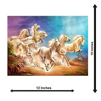 Voorkoms Horse Running Sunboard Sticker for Living Bed Room Office Space PVC Vinyl HD Quality Sunboard-thumb1