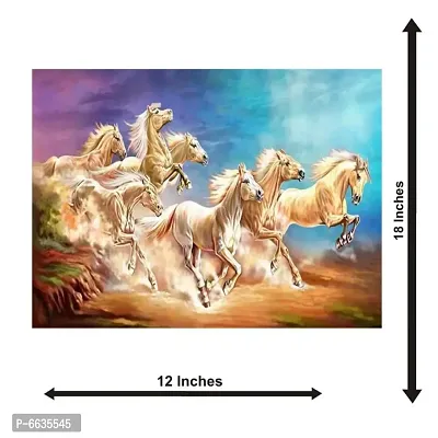 Voorkoms Horse Running Sunboard Sticker for Living Bed Room Office Space PVC Vinyl HD Quality Sunboard-thumb2