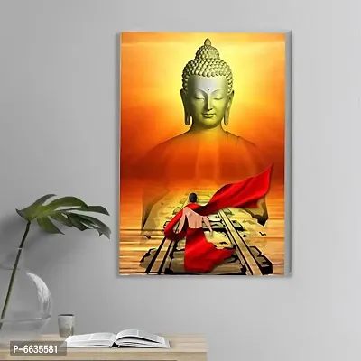 Voorkoms New Best Sunboard Poster Buddha The Young Monk Sunboard Home Decor Living Room Poster Lamination For Living Room-thumb2