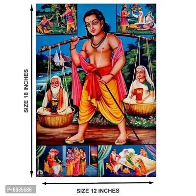 Voorkoms Poster Sharvan Kumar Sunboard and The Story PVC Poster For Living room,Bed Room , Kid Room-thumb2