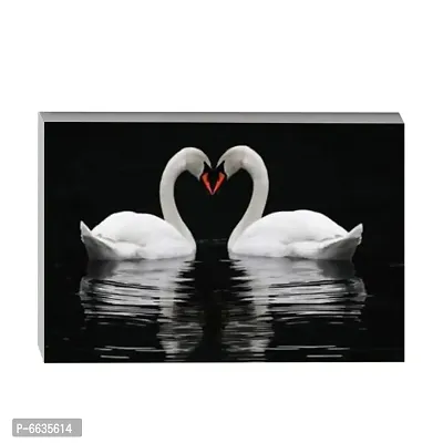 Voorkoms Two Ducks Sunboard Animals for Room Living Room Office Home Wall Decor-thumb0