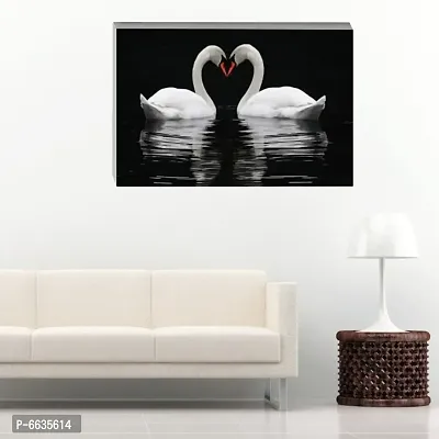 Voorkoms Two Ducks Sunboard Animals for Room Living Room Office Home Wall Decor-thumb3