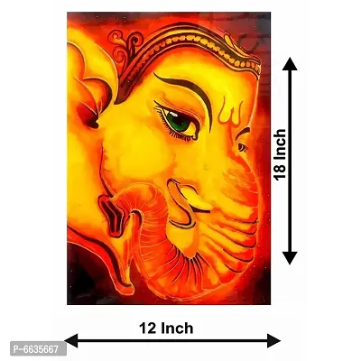 Voorkoms Ganesha God Wall Sticker with Sunboard For Living Room Home Deacute;cor-thumb2