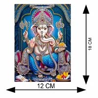 Voorkoms  Lord Ganesha Sunboard Poster God Contrast HD Printed Picture/Wall Decor Sunboard for Living Room Home-thumb1