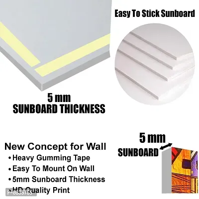 Voorkoms Task My Self Sunboard Poster Do Not Do That Sunboard for Living Room Home 12x18 Inch-thumb5