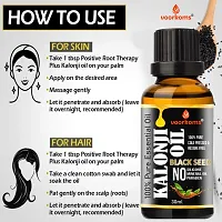 Voorkoms Blackseed Oil Cold Pressed | 100% Pure Premium Cold Pressed Kalonji Oil for Hair Growth,Skin care | Virgin Grade  30ml-thumb1