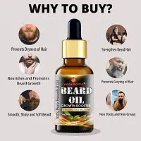 Beard and Hair Growth Oil - 30 ml faster beard growth and thicker looking beard Beard Oil Patchy and Uneven Beard-thumb3