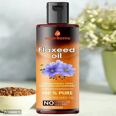 Flaxseed oil is nature's richest source of omega-3 fatty acids and thus highly recommended for your general well being and whole body nutrition. For vegetarians, it is one-of-the-only sources of plant-thumb2