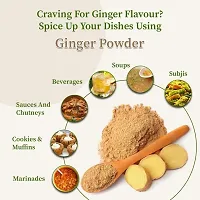 Voorkoms Organic Ginger Powder - 100% Pure, Hand-Pounded - Perfect for Cooking, Baking  Tea - No GMOs or Added Preservatives | Sukku Podi | Dry Sonth/Adrak Powder for Cooking and Health - 100 Grams-thumb4
