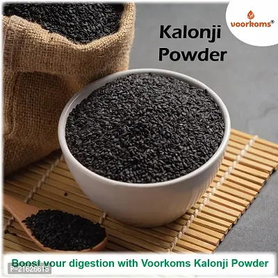 Voorkoms Kalonji(Black Cumin) Powder - Skin Toning, Anti-Ageing, Blackhead Removal, 100g Anti Acne  Pimple Free, Deep Cleansing, Skin Face Pack-thumb5