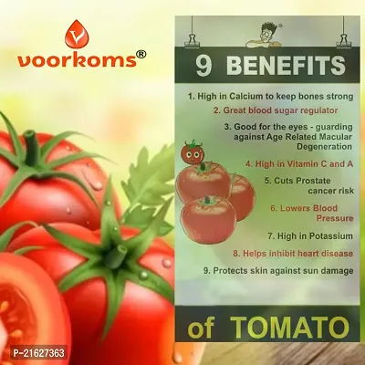 Voorkoms  Pure  Natural Tomato Powder, Reduce Acne  Age Spot, Face Pack 100gm-thumb2