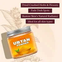 Voorkoms Ubtan Powder Face Pack (Dulhan Special) for Face, Body - Fairness, Lightening, Tanning, Glowing Skin, Remove Dead Skin, Turmeric Moisturizer 100 Gram-thumb1