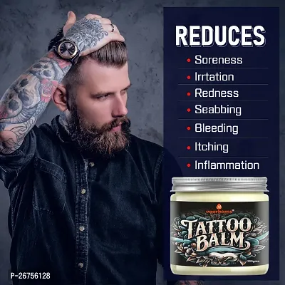 Voorkoms Tattoo Balm Tattoo Shiner Tattoo Butter 100% Natural and Vegan Aftercare Moisturizer for Fresh and Healed Tattoos Tattoo Wax- No Parabens - 200g-thumb5
