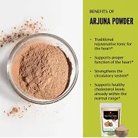 Voorkoms Arjun Chaal Powder Natural Heart Tonic for Cardiovascular Support  Hypertension Management 100gm-thumb2