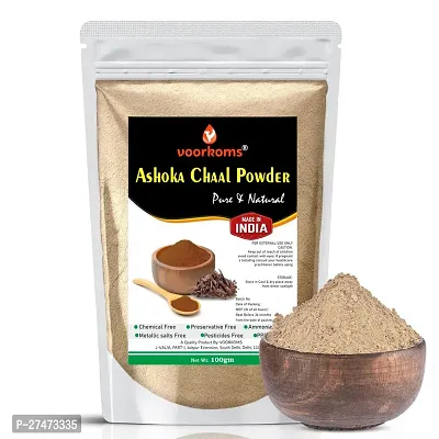 Voorkoms Ashoka Chaal Powder Herbal Supplement for Women's Health  Hormonal Balance 100gm-thumb0