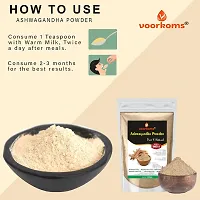 Voorkoms Ashwagandha Powder Natural Adaptogen for Stress Relief  Mental Clarity 100 gm-thumb1