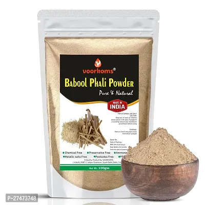 Voorkoms Pure BaboolPhali Powder Herbal Supplement for Digestive Health  Immune Support 100gm-thumb0