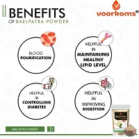 Voorkoms Premium Baelpatra Powder Herbal Supplement for Digestive Health  Immune Support 100gm-thumb1