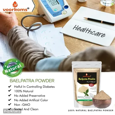 Voorkoms Premium Baelpatra Powder Herbal Supplement for Digestive Health  Immune Support 100gm-thumb4