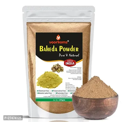 Voorkoms Premium Baheda Powder Herbal Supplement for Digestive Health  Immune Support 100gm-thumb0