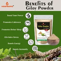 Voorkoms Premium Giloy Powder Ayurvedic Immune Booster  Herbal Health Tonic 100gm-thumb2