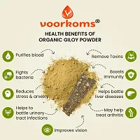 Voorkoms Premium Giloy Powder Ayurvedic Immune Booster  Herbal Health Tonic 100gm-thumb4