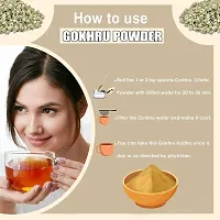 Voorkoms Premium Gokhru Powder Ayurvedic Herbal Remedy for Male Health  Vitality 100gm-thumb4