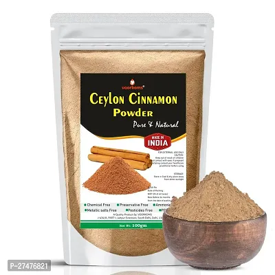 Voorkoms Premium Cinnamon Aromatic Spice for Baking, Cooking  Health Benefits 100gm-thumb0