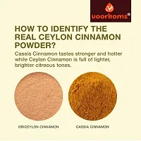 Voorkoms Premium Cinnamon Aromatic Spice for Baking, Cooking  Health Benefits 100gm-thumb2