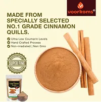 Voorkoms Premium Cinnamon Aromatic Spice for Baking, Cooking  Health Benefits 100gm-thumb1