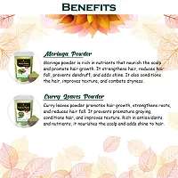 Hibiscus, Shikakai, Moringa and Curry Leaves Powder for Help Hair Growth Powder-thumb2