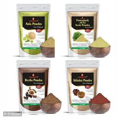 Methi, Amla, Reetha and Shikakai Powder for Hair Growth Hair Care Powder