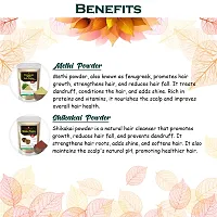 Methi, Amla, Reetha and Shikakai Powder for Hair Growth Hair Care Powder-thumb2