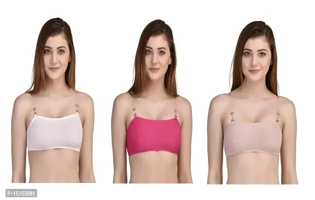 PinkButter FRONT OPEN Fancy Bra Women T-Shirt Non Padded Bra - Buy