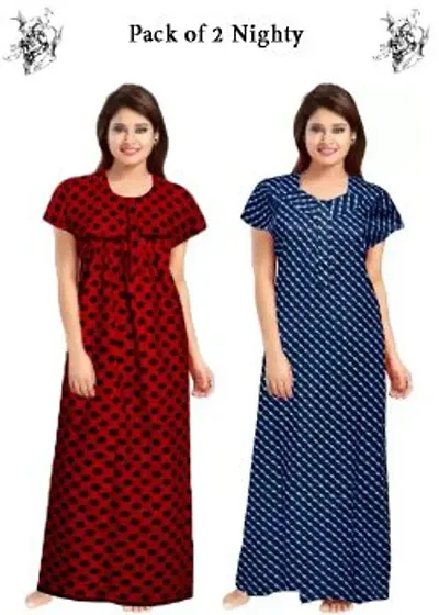 Best Selling Cotton Nighty Women's Nightwear 