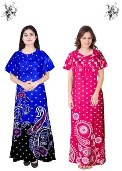 Must Have Cotton Nighty Women's Nightwear 