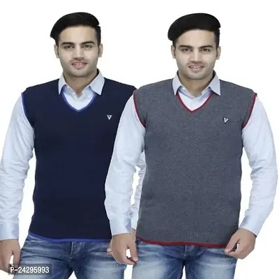 Fancy Wool Sweaters For Men Pack Of 2-thumb0