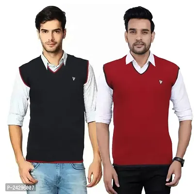 Fancy Wool Sweaters For Men Pack Of 2-thumb0