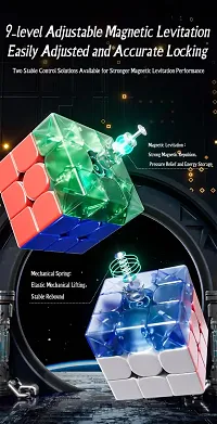 3x3 Sticker less Speed cube Highspeed Magic Cube Puzzle-thumb1