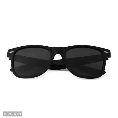 Wayfarer Unisex Black Glasses Goggles for Men Women-thumb0